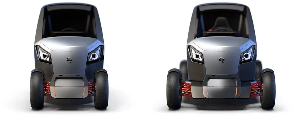 City-Transformer-MiniEV-รถยนต์ไฟฟ้า-ยืดได้หดได้